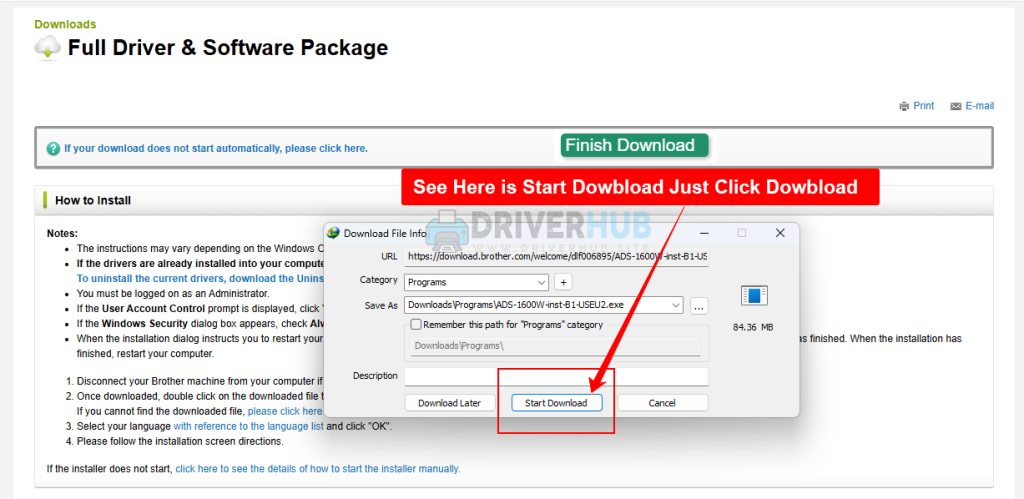 Step-by-Step Guide to Downloading Image Graphs Brother Printer Drivers Download and Install